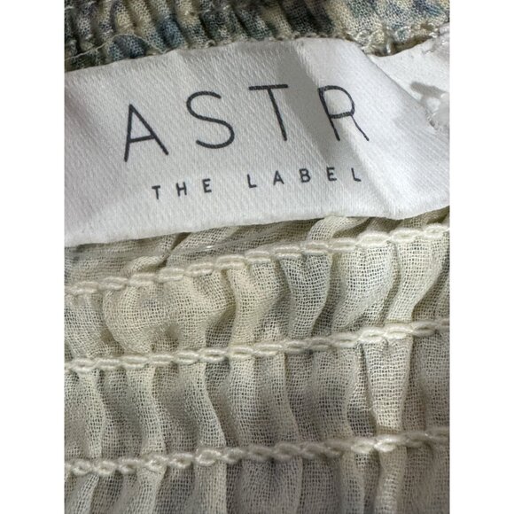 ASTR The Label Women Yellow Green Multi Mini Dress MEDIUM - Picture 7 of 9